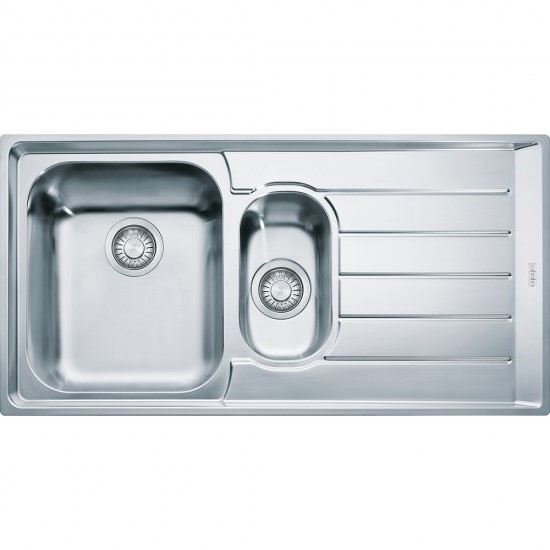 Franke Neptun NET 651-100 Mikrodekorlu 1.5 Gözlü Sağ Damlalıklı Çelik Evye