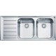 Franke Neptun NEX 621-116 İnox 2 Gözlü Sol Damlalıklı Çelik Evye