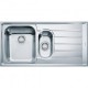 Franke Neptun NEX 651-100 İnox 1.5 Gözlü Sağ Damlalıklı Çelik Evye