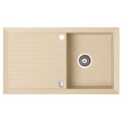 Marmorin Cire 860 Granit Evye 1 Gözlü Damlalıklı Tezgah Üstü