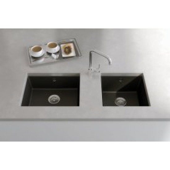 Marmorin Fado 560 Granit Evye 1,5 Gözlü Damlalıksız Tezgah Altı Evye Marmorin Fado 560 Granit Evye 1,5 Gözlü Damlalıksız Tezgah Altı Evye