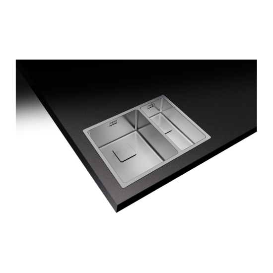 Teka FLEXLINEA RS15 2B 580  Tezgaha Sıfır/Tezgah 1.5 Hazneli Paslanmaz Çelik Evye - 115030010