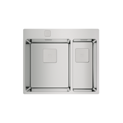 Teka FORLINEA RS15 2B 580 Tezgaha Sıfır/Tezgah Üstü 1.5 Gözlü Paslanmaz Çelik Evye - 115030013